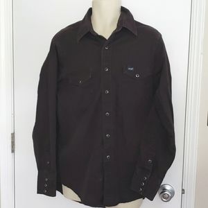 Vintage Wrangler Shirt Size 17X35